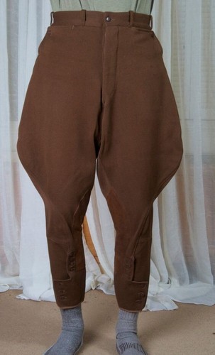 Mens brown baggy style jodhpur - baggy,