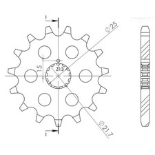 PASS SPROCKET 630 - Z 15 TEETH