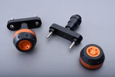 Orange Pair of Frame Sliders /