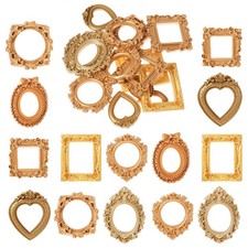 14PCS Vintage Resin Picture