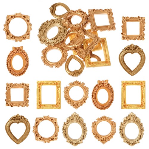 14pcs vintage resin picture - resin,