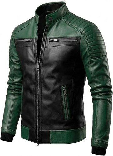 Real leather cafe racer - leather,