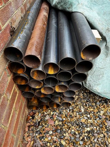 30no potted bollard steel - potted,