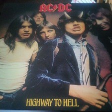 AC/DC Highway to hell lp clear