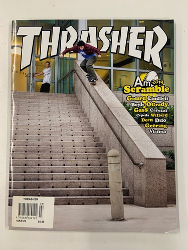 Thrasher skateboard magazine - thrasher,
