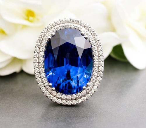9ct natural tanzanite - tanzanite, &