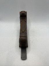 Vintage Hand Carved Solid Wood