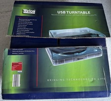 Tevion USB Turntable 12" Vinyl