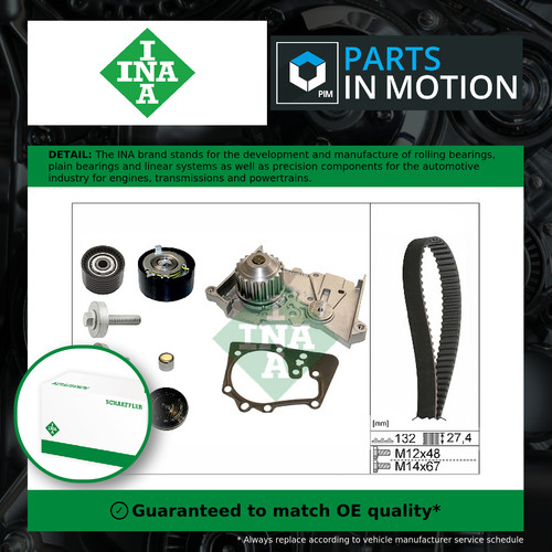 Timing belt water - timing, pump