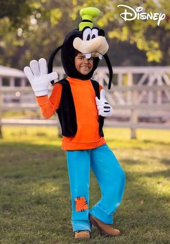 Deluxe goofy costume for - goofy, kids