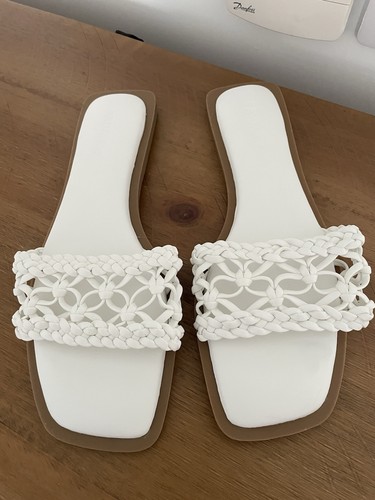 Ladies white primark flat - ladies,