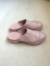 GANNI CITY CHUNKY SOLE MULES SANDALS PINK Size EU37/UK4
