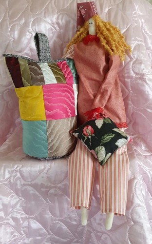 Sleepy tilda doll - doll, fabric