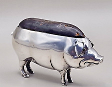 Sterling Silver Pig Pin