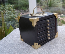SET OF 6 WOODEN “CHEST OF