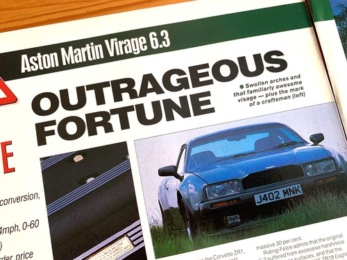 Aston martin virage - martin, 6.3