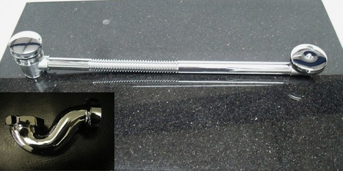 Bath chrome pop waste and - bath,