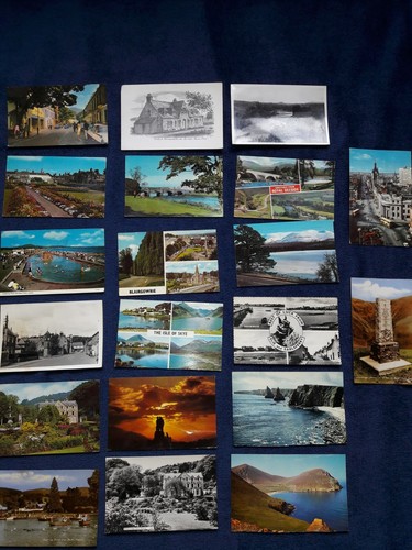 Postcards job lot 20 old - postcards, lot,
