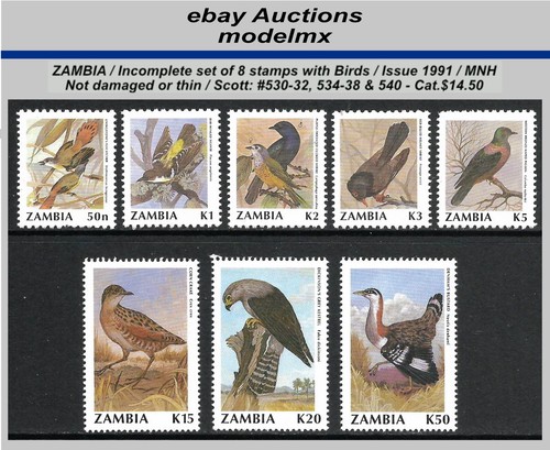 Birds from zambia - from, zambia,