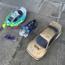 RC car body shells lot