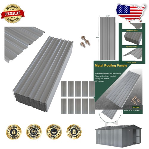 Corrugated metal roofing - metal,