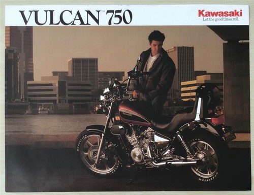 Kawasaki vulcan 750 motorcycle - kawasaki,