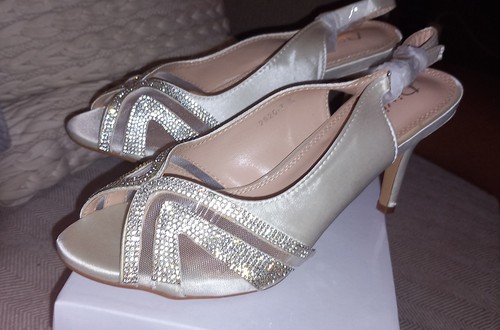 Divine ivory satin bridal - satin,