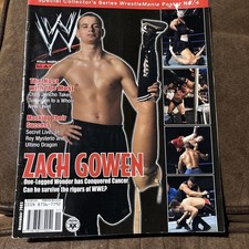WWF WWE Magazine NOVEMBER 2003 Zach Gowen + WRESTLEMANIA Poster Special #4