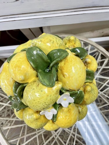 Mcm italian majolica lemon - italian,