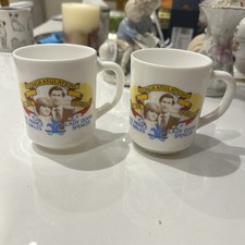 Charles and Diana Wedding Mug Set