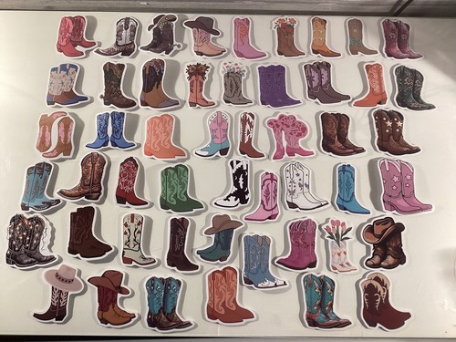 Cowboy boots stickers - stickers,