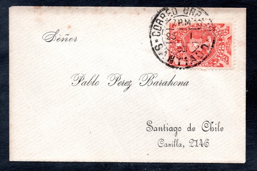 Chile pequeño cover stamp - chile,,