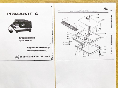 Leitz leica pradovit - leica, c