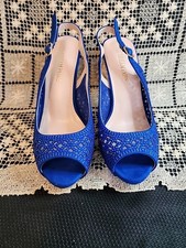 Heels Shoes Royal Blue Dream