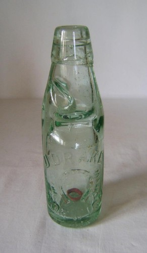 Vintage codd bottle - bottle:, drake