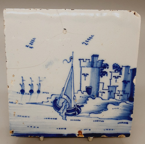 Antique dutch delft blue - antique,