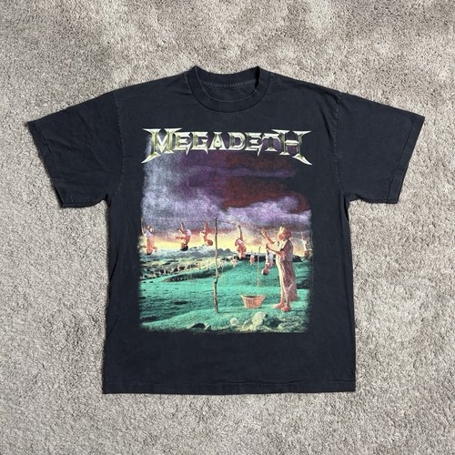 Vintage 90s megadeth shirt - vintage,