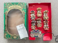 *READ* Vintage Mr Christmas 6 Holiday Carousel Christmas Tree Decoration Moving