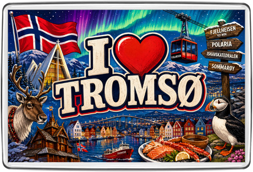 Tromso norway love fridge - tromso,