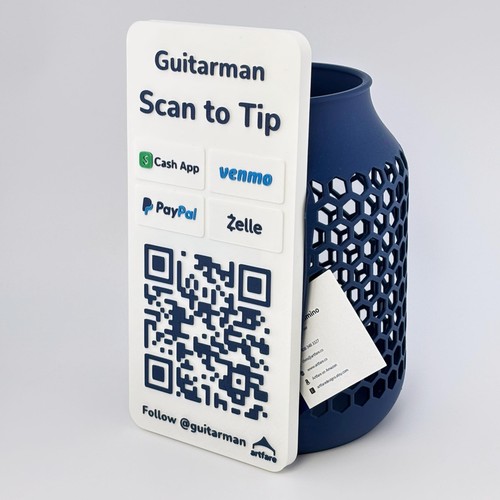 Custom tip jar - tip,