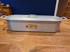 Fish Poacher Steamer Kettle Aluminium Italo Ottonetti 50