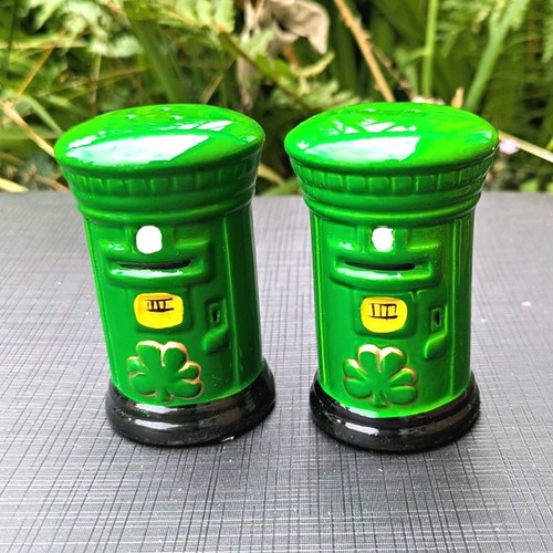 Irish post box salt pepper - box,