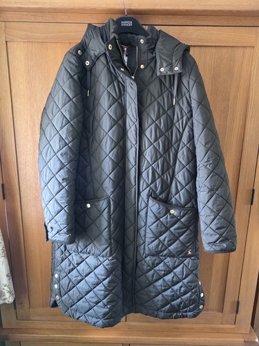 Joules khaki quilted jacket - quilted,