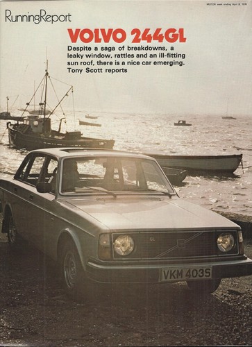 Volvo 244 original 1978 - volvo,