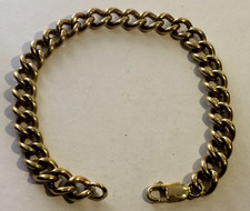 9CT GOLD HEAVY SOLID LINKS