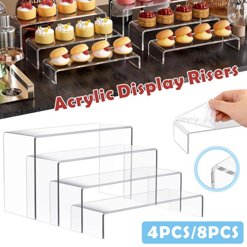 Acrylic clear display plinths - acrylic,