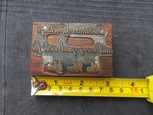 Vintage letterpress printing - letterpress,