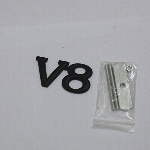 Black matte metal front - v8,
