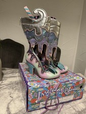 Irregular Choice Boots Cherry