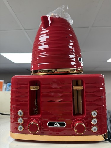 Kettle slice toaster set - kettle,
